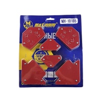 Магнитные уголки для сварки, 6 шт., "MAXIMUM" MX 10185