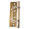 Петля дверная универсальная 120 мм, усиленная, античная медь оптом