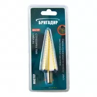 Сверло ступенчатое по металлу 4-32мм, "БРИГАДИР"